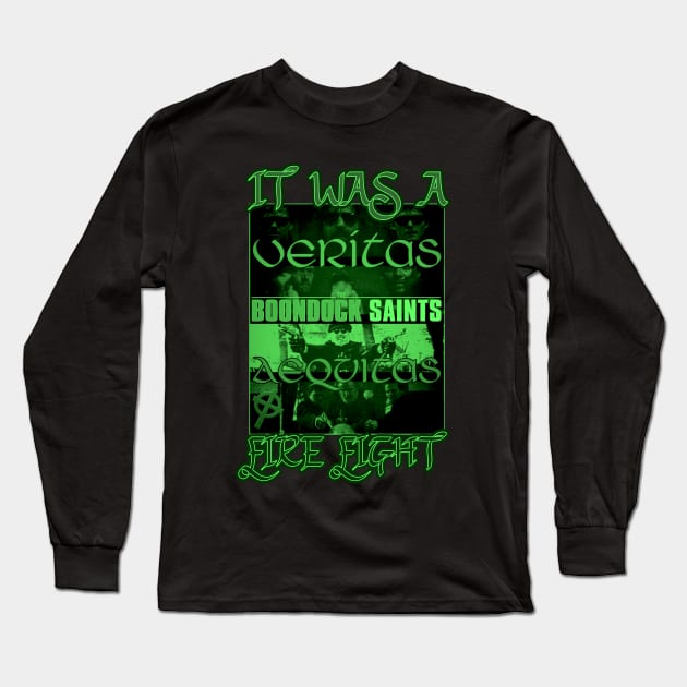 It Was A Fire Fight Long Sleeve T-Shirt by The Dark Vestiary